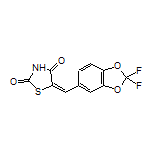 5-[(2,2-Difluorobenzo[d][1,3]dioxol-5-yl)methylene]thiazolidine-2,4-dione