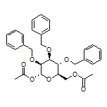 1,6-Di-O-acetyl-2,3,4-tri-O-benzyl-α-D-mannopyranose