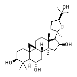 (2aR,3R,4S,5aS,5bS,7S,7aR,9S,11aR,12aS)-3-[(2R,5S)-5-(2-hydroxypropan-2-yl)-2-methyltetrahydrofuran-2-yl]-2a,5a,8,8-tetramethylhexadecahydrocyclopenta[a]cyclopropa[e]phenanthrene-4,7,9-triol