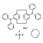 4,12-Bis(diphenylphosphino)[2.2]paracyclophane(1,5-cyclooctadiene)rhodium(I) Tetrafluoroborate