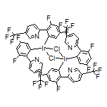Di-μ-chlorotetrakis[3,5-difluoro-2-[5-trifluoromethyl-2-pyridinyl-kN)phenyl-kC]diiridium(III)