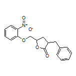 3-Benzyl-5-[(2-nitrophenoxy)methyl]dihydrofuran-2(3H)-one