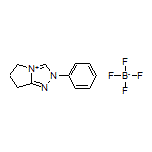 6,7-Dihydro-2-phenyl-5H-pyrrolo[2,1-c]-1,2,4-triazolium Tetrafluoroborate