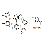 Chloro[(S)-(-)-5,5’-bis[di(3,5-xylyl)phosphino]-4,4’-bi-1,3-benzodioxole](p-cymene)ruthenium(II) Chloride