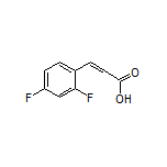 3-(2,4-Difluorophenyl)acrylic Acid
