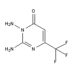 1,2-Diamino-4-(trifluoromethyl)pyrimidin-6(1H)-one