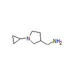 (1-Cyclopropylpyrrolidin-3-yl)methanamine