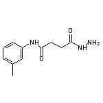 4-hydrazino-N-(3-methylphenyl)-4-oxobutanamide