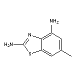 2-amino-6-methyl-1,3-benzothiazol-4-ylamine