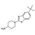 1-(5-(tert-Butyl)benzo[d]oxazol-2-yl)piperidin-4-amine