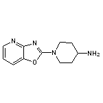 1-[1,3]oxazolo[4,5-b]pyridin-2-ylpiperidin-4-amine HCl