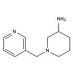 1-(pyridin-3-ylmethyl)piperidin-3-amine 3HCL