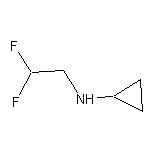N-(2,2-difluoroethyl)cyclopropanamine
