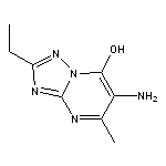 6-amino-2-ethyl-5-methyl[1,2,4]triazolo[1,5-a]pyrimidin-7-ol