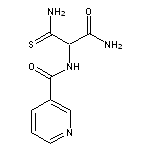 N-(1,3-Diamino-1-oxo-3-thioxopropan-2-yl)nicotinamide