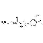 N-(2-aminoethyl)-3-(3,4-dimethoxyphenyl)-1,2,4-oxadiazole-5-carboxamide