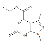 Ethyl 1,3-Dimethyl-6-oxo-6,7-dihydro-1H-pyrazolo[3,4-b]pyridine-4-carboxylate