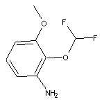 2-(difluoromethoxy)-3-methoxyaniline HCl