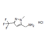 [1-Methyl-3-(trifluoromethyl)-5-pyrazolyl]methanamine Hydrochloride