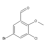 5-Bromo-3-chloro-2-methoxybenzaldehyde