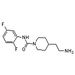 4-(2-aminoethyl)-N-(2,5-difluorophenyl)tetrahydro-1(2H)-pyridinecarboxamide 2HCl