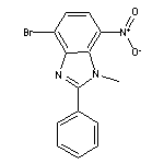 4-bromo-1-methyl-7-nitro-2-phenyl-1H-1,3-benzimidazole