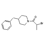 4-benzyl-1-(2-bromopropanoyl)piperidine