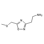 2-[5-(methoxymethyl)-1,2,4-oxadiazol-3-yl]ethanamine