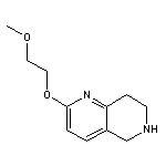 2-(2-methoxyethoxy)-5,6,7,8-tetrahydro-1,6-naphthyridine 2HCl