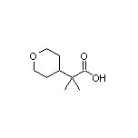 2-Methyl-2-(tetrahydro-2H-pyran-4-yl)propanoic Acid