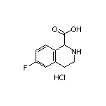 6-Fluoro-1,2,3,4-tetrahydroisoquinoline-1-carboxylic Acid Hydrochloride