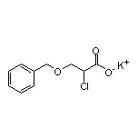 Potassium 3-(Benzyloxy)-2-chloropropanoate