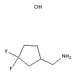 (3,3-Difluorocyclopentyl)methanamine