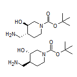 trans-4-(Aminomethyl)-1-Boc-piperidin-3-ol