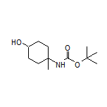 4-(Boc-amino)-4-methylcyclohexanol