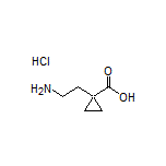 1-(2-Aminoethyl)cyclopropanecarboxylic Acid Hydrochloride