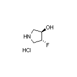(3R,4R)-4-Fluoropyrrolidin-3-ol Hydrochloride