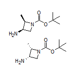 cis-1-Boc-2-methylazetidin-3-amine