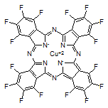 1,2,3,4,8,9,10,11,15,16,17,18,22,23,24,25-Hexadecafluorophthalocyanine Copper(II) (purified by sublimation)