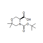 (S)-4-Boc-6,6-dimethylmorpholine-3-carboxylic Acid