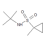N-tert-Butyl-1-methylcyclopropane-1-sulfonamide