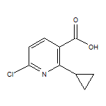 6-Chloro-2-cyclopropylnicotinic Acid