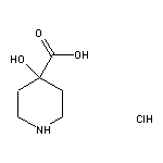 4-Hydroxypiperidine-4-carboxylic acid hydrochloride