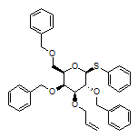 Phenyl 3-O-Allyl-2,4,6-tri-O-benzyl-1-thio-beta-D-galactopyranoside
