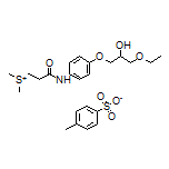 [3-[[4-(3-Ethoxy-2-hydroxypropoxy)phenyl]amino]-3-oxopropyl]dimethylsulfonium Tosylate