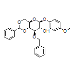 4-Methoxyphenyl 3-O-Benzyl-4,6-O-benzylidene-beta-D-glucopyranoside