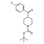 (1-Boc-piperidin-4-yl)(4-fluorophenyl)methanone