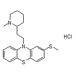 10-[2-(1-Methylpiperidin-2-yl)ethyl]-2-(methylthio)-10H-phenothiazine Hydrochloride