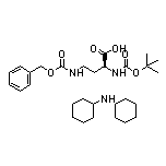 Dicyclohexylamine (S)-4-[[(Benzyloxy)carbonyl]amino]-2-[(tert-butoxycarbonyl)amino]butanoate