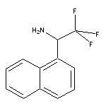 2,2,2-trifluoro-1-(naphthalen-1-yl)ethan-1-amine